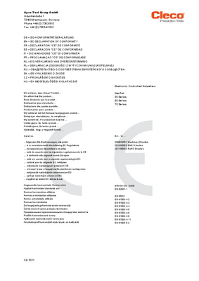 NeoTek - 30 and 50 Series Corded Electric - Transducer Control - Inline (.9-84Nm)