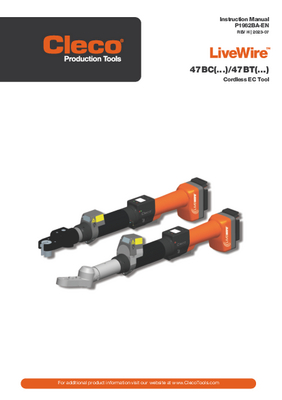 LiveWire 2 - 47 Series - Cordless Electric - Right Angle