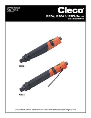 19 Series - Inline - Push-to-Start - Collar Reverse