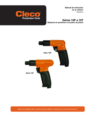 19 Series - Pistol Grip - "T" Handle - Trigger Start