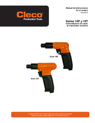 19 Series - Pistol Grip - "P" Handle - Push and Trigger Start
