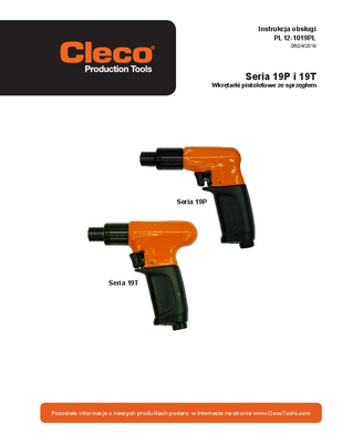 19 Series - Pistol Grip - "P" Handle - Push and Trigger Start