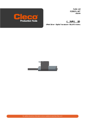 Conventional Spindle – BD/BDU Size 1 - Offset Drive
