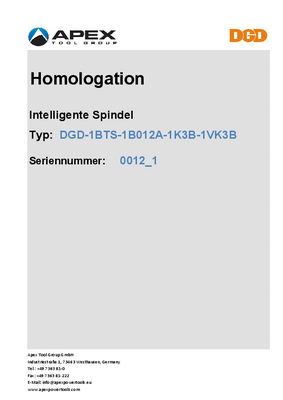 Intelligent Spindle - BTS Size 1-4 (2-750 Nm) - Offset Drive - Single Torque Transducer - Angle Encoder